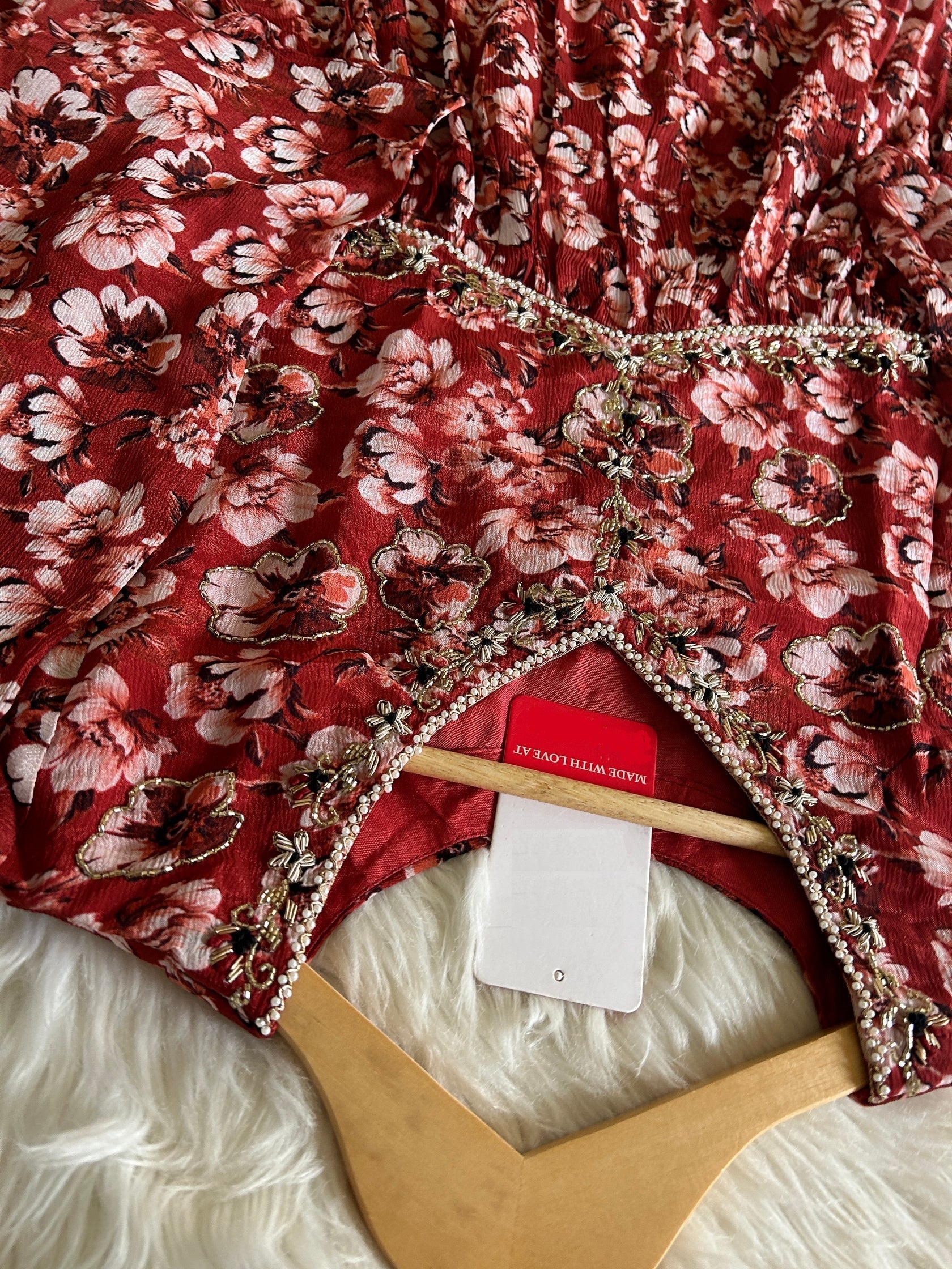 Alia style naira Cut kurti Pant With chiffon Dupatta