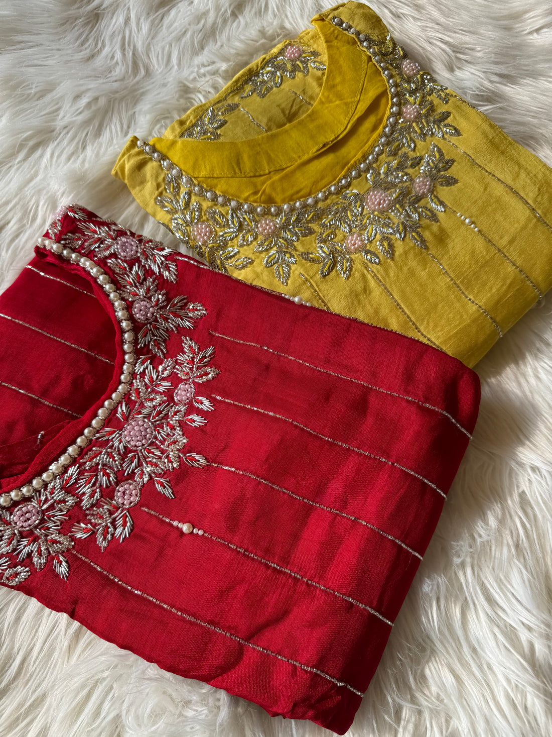 Soft Cotton Hand work kurta set with dupatta