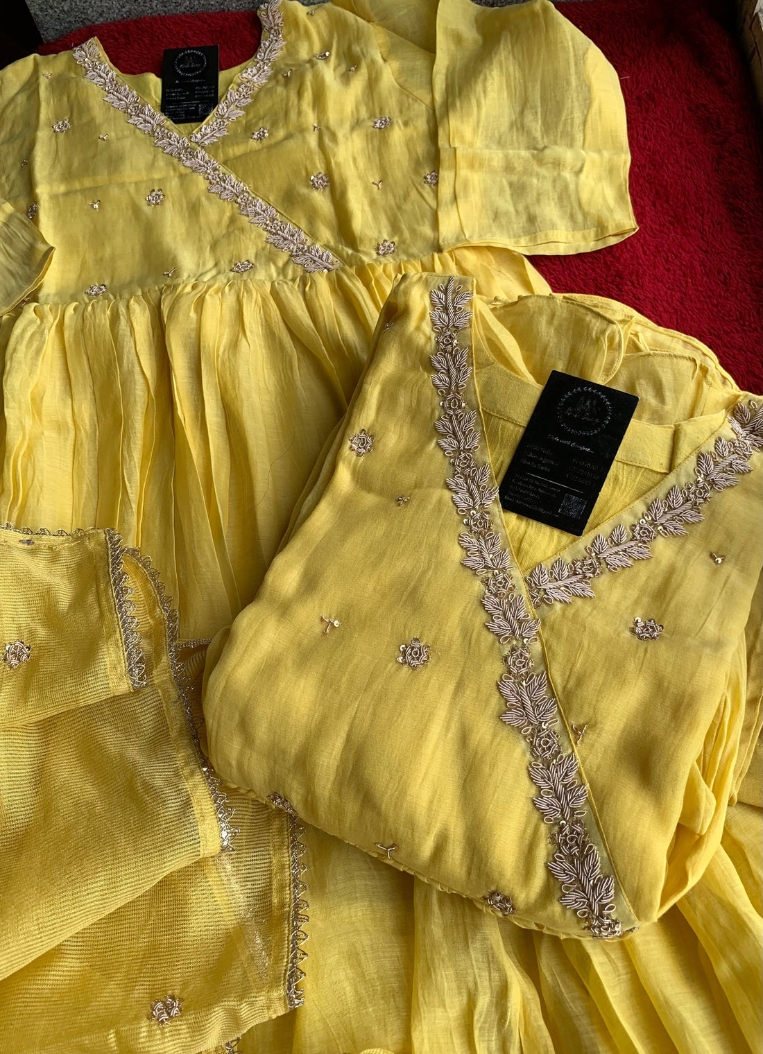 K - 105 Premium Mul Chanderi Dress