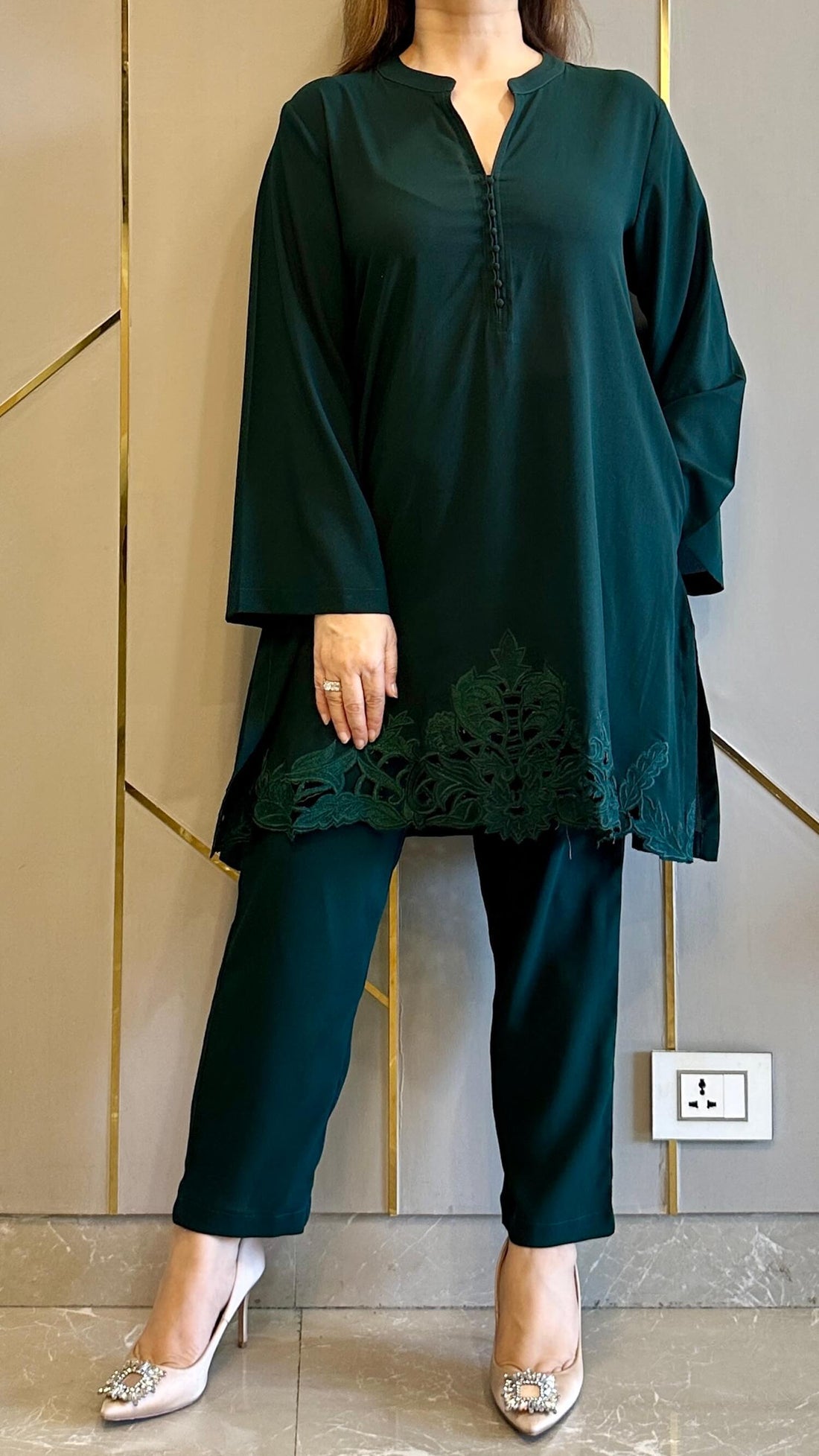 Forest Green - Zoya Co-ord Set