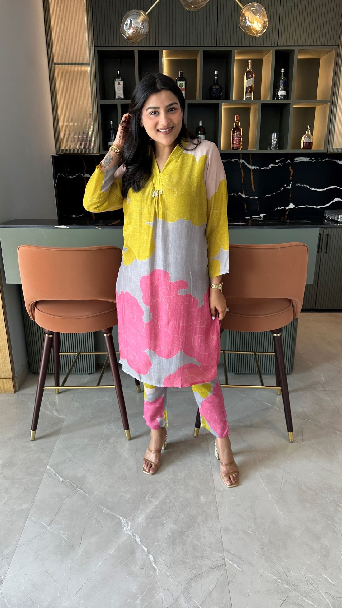 Zinal Kurta Pant Set