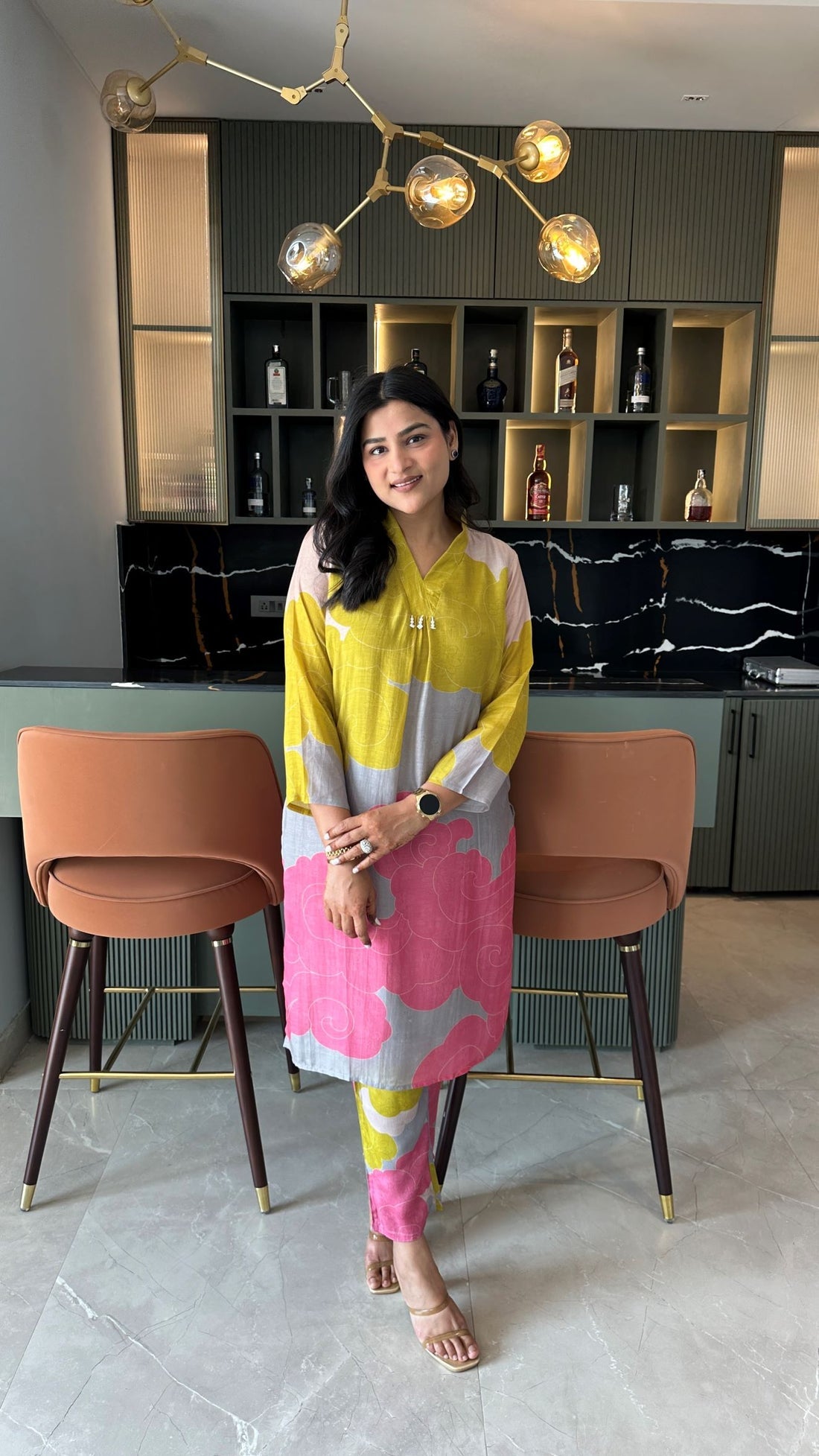 Zinal Kurta Pant Set