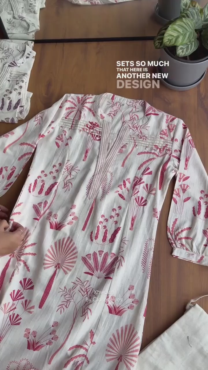 Kinjal kurti and Pants Set